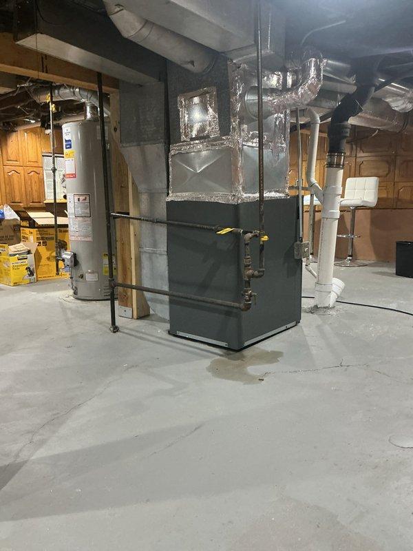 Responded to emergency call for damaged interior sewer cleanout that had failed overnight. Upon arrival, found the interior cleanout had ruptured, causing debris and wastewater discharge in the basement mechanical room. Assessed the situation and determined the interior cleanout required immediate replacement due to pressure buildup in the main sewer line. Cleared affected area of debris and contaminated materials, then removed the failed cleanout assembly. Installed new cleanout fitting with proper sealing and access cap to prevent future incidents. Verified exterior cleanout previously installed was functioning properly and accessible for future maintenance. Tested system for proper drainage flow and confirmed no additional leaks or pressure issues. Cleaned work area and disposed of damaged components and contaminated materials according to proper protocols.