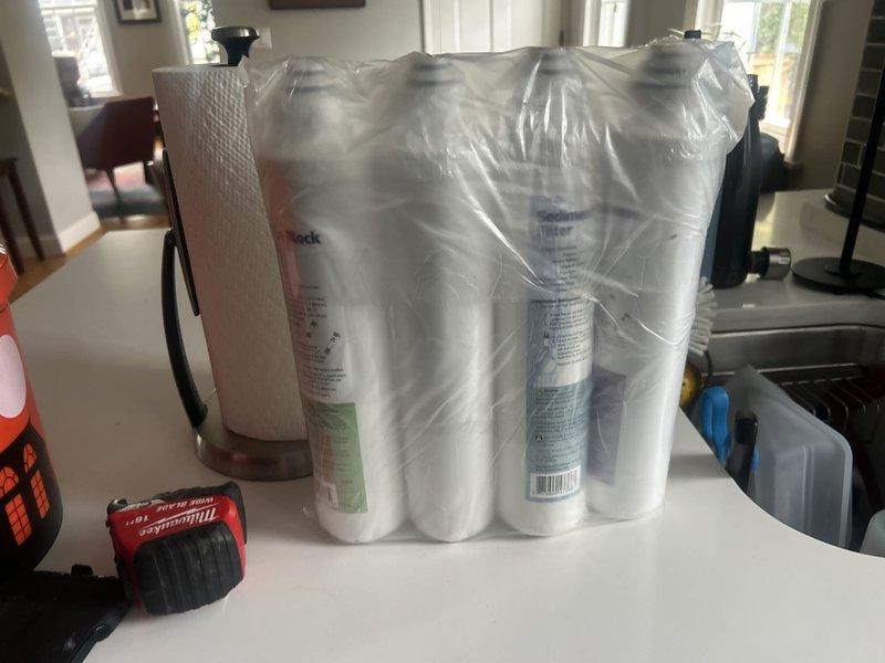 Completed VIP annual plumbing maintenance inspection of all fixtures and systems throughout the property. Replaced under-sink water filtration cartridges with customer-supplied filters, ensuring proper seating and seal integrity of both filter housings. Verified all plumbing connections, drain assemblies, and P-traps for proper operation and absence of leaks.