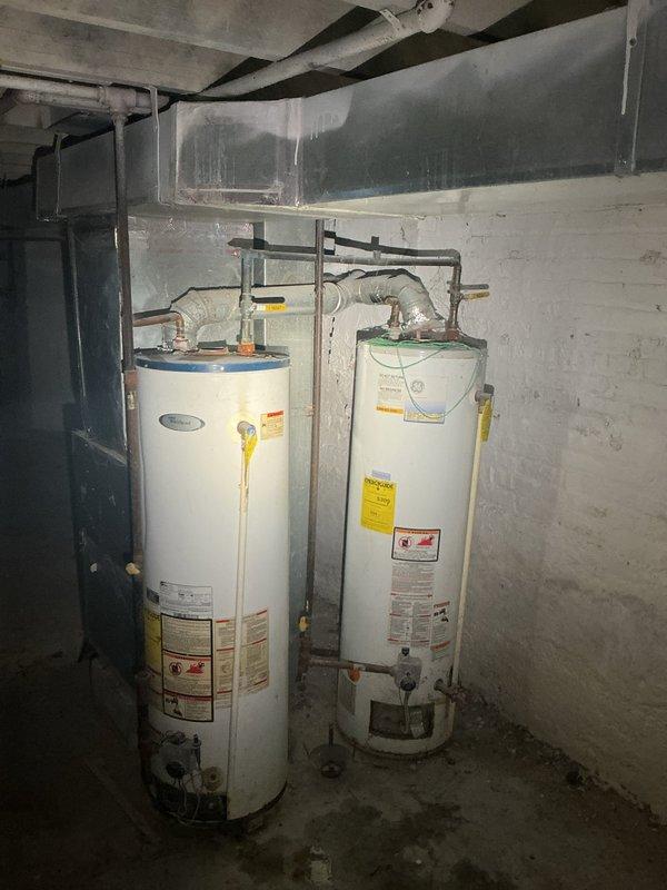 Replaced 100 linear feet of 3/4-inch diameter copper plumbing lines in basement to match existing system configuration. Upon completion of copper pipe installation, performed 30-minute pressure test to verify system integrity and confirm proper pressure retention throughout the newly installed lines.