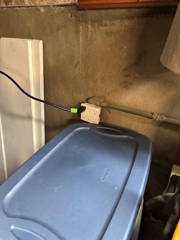 Responded to same-day service call for no hot water condition. Upon arrival, inspected existing water heater installation in basement utility area. Unit displayed signs of age and potential failure, with visible moisture staining on concrete floor beneath equipment indicating previous leakage or condensation issues. Water heater exhibited typical wear patterns consistent with end-of-service-life conditions. Basement environment showed evidence of moisture infiltration on concrete block walls, which can accelerate deterioration of mechanical equipment. Assessed system performance, evaluated control components, and reviewed manufacturer specifications on existing unit labels. Presented customer with repair options and recommended replacement solution to restore hot water service and prevent future emergency situations. Customer approved proposed water heater replacement to resolve no hot water issue and ensure reliable domestic hot water supply.