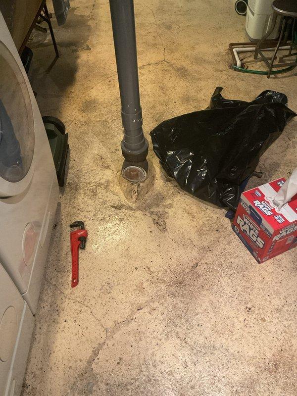 Responded to a sewer rodding service call at a residential property. Accessed the main sewer line through the basement cleanout and performed mechanical rodding to clear the line. Extended rodding services to the exterior yard area, working through outdoor access points to ensure complete clearance of the sewer system from the building to the main connection point.