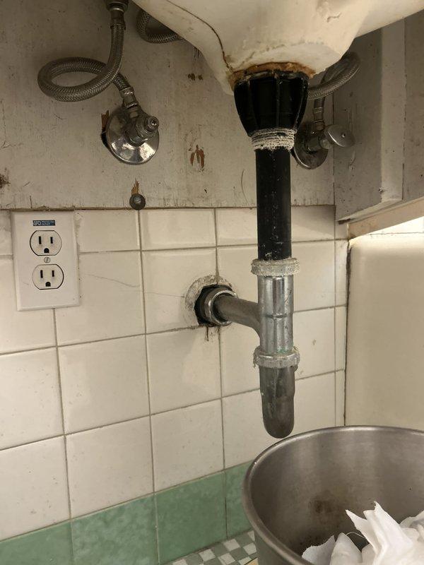 Performed VIP plumbing maintenance including condensate neutralizer service and water heater flush. Inspected under-sink plumbing configuration with supply lines, drain assembly, and shut-off valves, confirming proper operation and connections. Serviced mechanical room plumbing infrastructure including copper trap assembly and PVC drainage system to ensure optimal performance and prevent future issues.