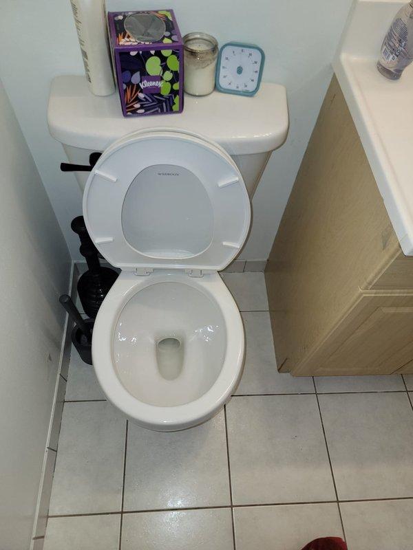 Cleared obstructions from the upstairs toilet and bathtub drain lines using drain cleaning equipment, restoring proper flow and drainage to both fixtures. Inspected the tub spout and addressed the dripping faucet, then tested all fixtures to confirm normal operation with no remaining blockages or leaks.