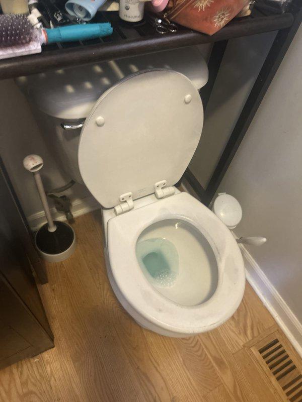 Responded to a non-functioning toilet that was neither filling nor flushing, the customer's only unit. Inspected the toilet and bathroom, then diagnosed the fill and flush malfunction to determine the necessary repairs and provide an estimate for restoring proper operation.