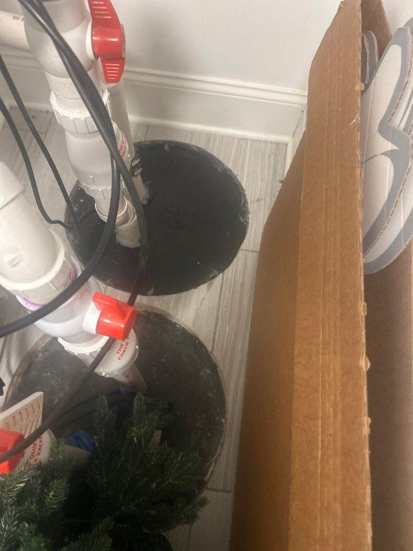 Inspected the sewer line and associated plumbing items identified during a pre-purchase home inspection, including evaluation of the sewer line for possible root intrusion and the need for rodding. Observed the lower-level crawl space and utility areas, noting moisture staining and efflorescence on masonry block walls, corrosion on metal piping, and dual sump pits with check valves that are partially obstructed by stored items and decor. Reviewed the additional reported concerns (unsecured toilet and interior/exterior faucets), with larger repairs recommended for follow-up as needed.