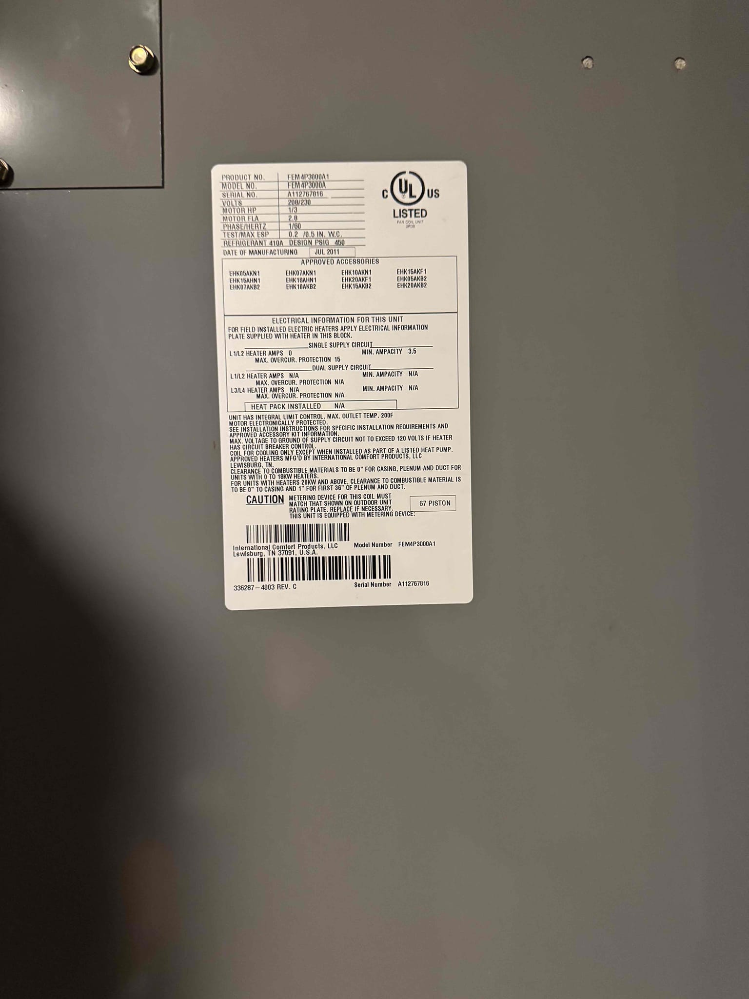 Upon arrival, the system was not turning on. After checking all electrical components, I discovered that the breaker was off. Capacitors were reading low, and the contactor and unit were dirty, causing poor airflow through the coils. I recommended replacing the capacitors and contactor as a temporary fix, as well as deep cleaning the unit. Additionally, the compressor made a loud clunk sound when the unit turned off, which the customer was aware of. Upon arrival, the system was not turning on. After checking all electrical components, I discovered that the breaker was off. Capacitors were reading low, and the contactor and unit were dirty, causing poor airflow through the coils. I recommended replacing the capacitors and contactor as a temporary fix, as well as deep cleaning the unit. Additionally, the compressor made a loud clunk sound when the unit turned off, which the customer was aware of.