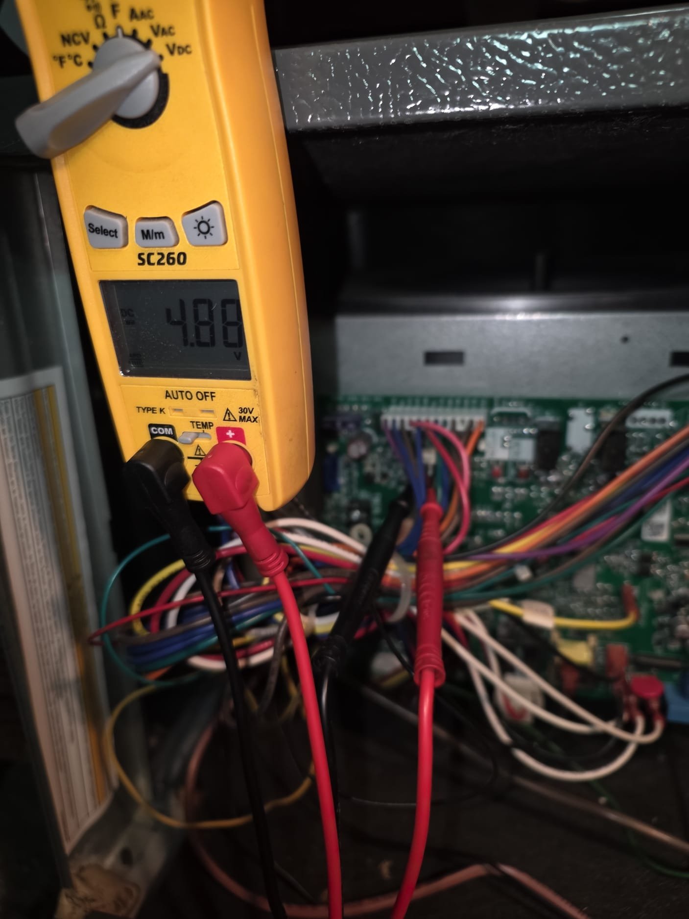 I was called to a home to repair a furnace. Upon inspection, it was found that the inducer blower motor was not kicking on within the required 6 seconds. The system was giving an error code E1C. I checked the pressure transducer voltage and found that it was outside of the acceptable range. I recommended replacing the parts to ensure proper system operations. I also suggested that the inducer blower motor be diagnosed after the switch was replaced to check for any underlying issues. I received a 50% deposit and the remaining 50% upon arrival.