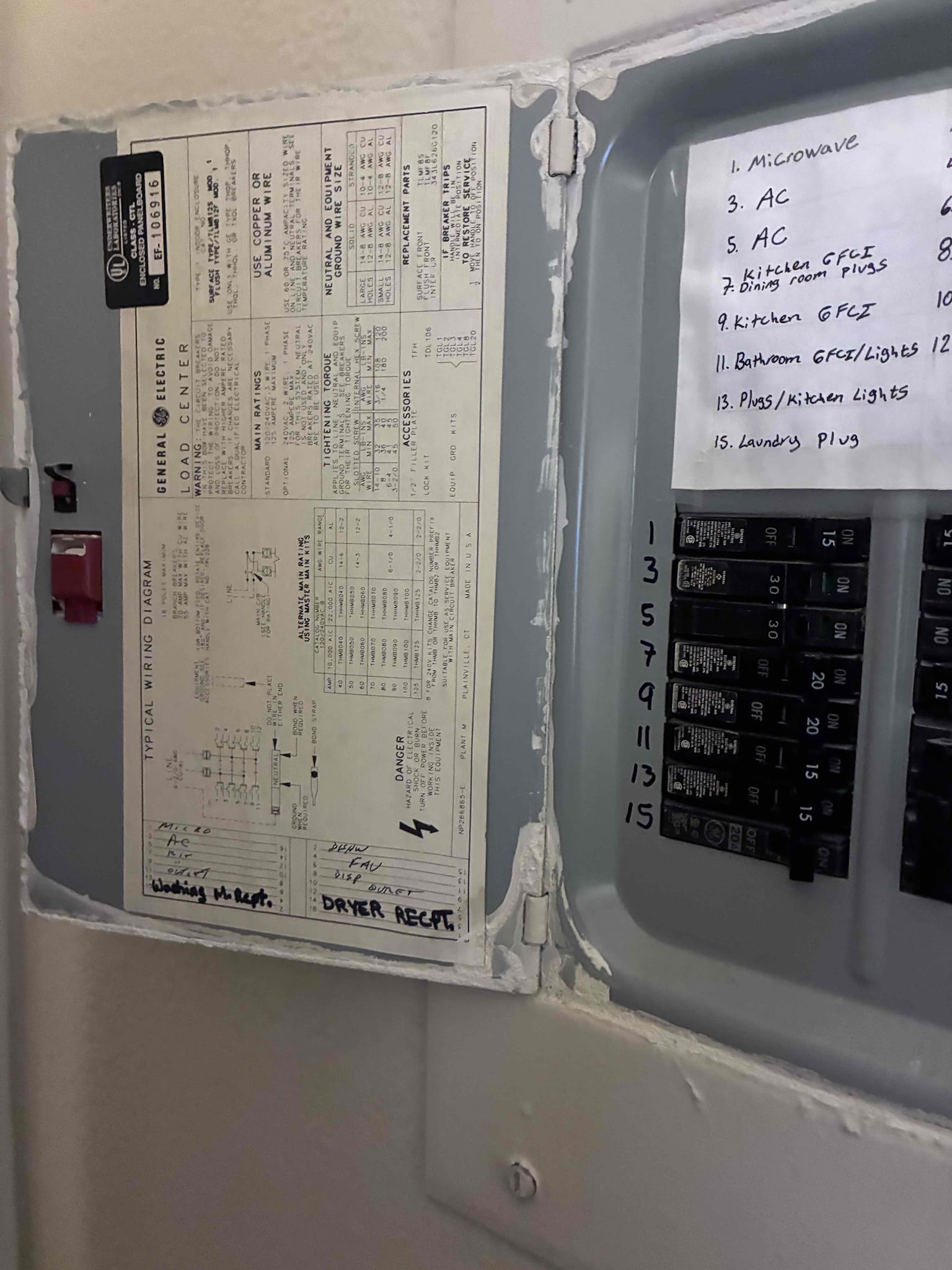 I am an HVAC technician, and I recently completed a job at a client's house. The client reported that the power to the HVAC system was off, and when I arrived, I found that the older fan coil heat pump setup was not working. I checked the FAU breaker and found that it had tripped. I reset the breaker, and the system started working again.
During my inspection, I noticed several issues with the unit. The system uses R22 refrigerant, which is obsolete and has a risk of water damage due to a lack of an SS2 safety switch. The blower motor was leaking oil, indicating that it would likely fail soon. The blower wheel was full of dirt and debris, which could cause further issues. The client stated that his friend performs maintenance, but it appears to be limited to basic filter changes.

Based on these findings, I recommended a basic maintenance service to clean the blower, coil, and condensate line. I also suggested replacing the system due to its age and the need for newer, more efficient e