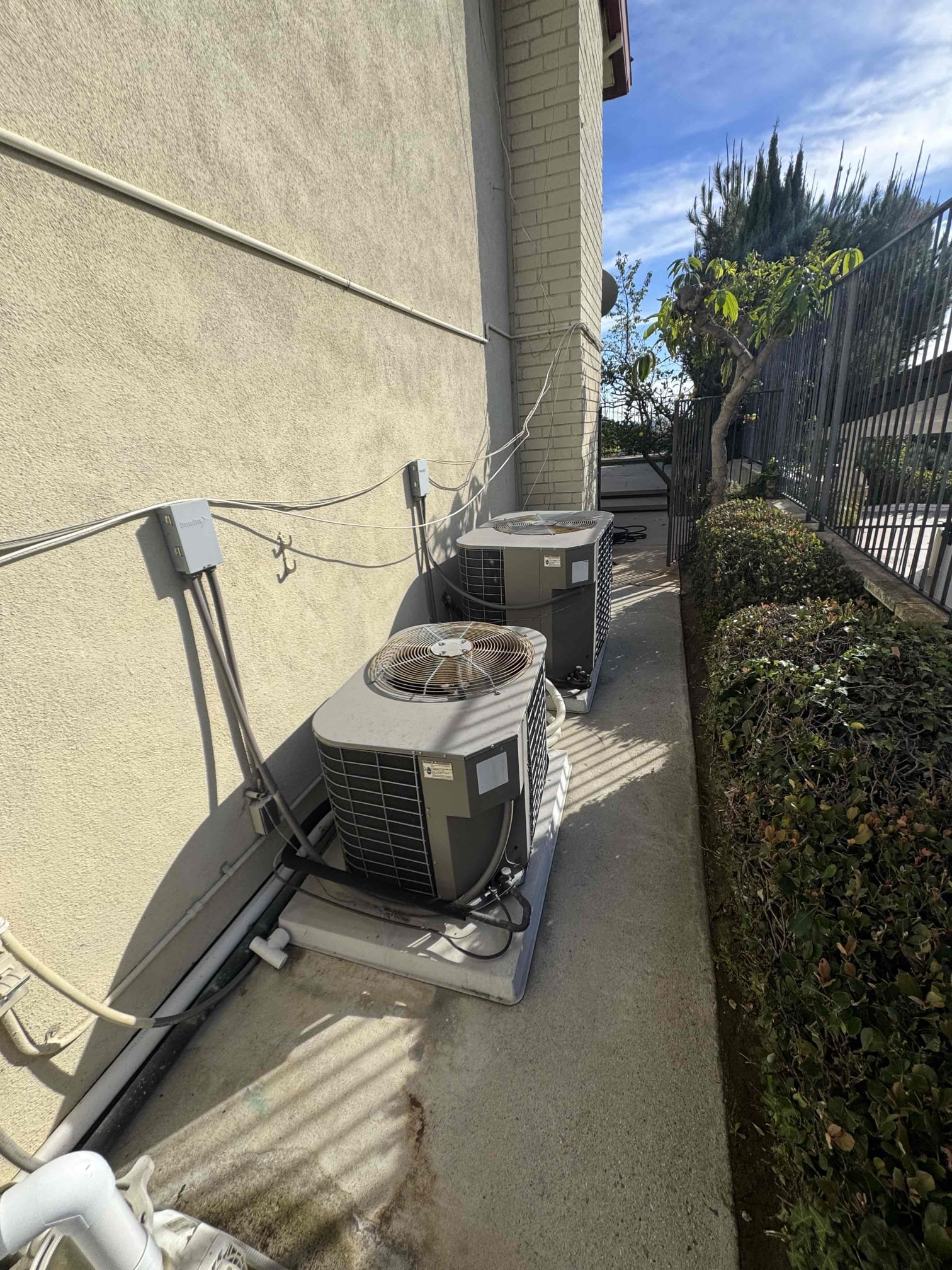 two in the gas line separate from the furnace and one in the second furnace's gas valve orifice. I carefully addressed each leak, ensuring the system was safe. After repairs, I tested the system to confirm the blower motor functioned correctly and no further leaks were present. The job was completed successfully, ensuring the system's safety and proper operation.