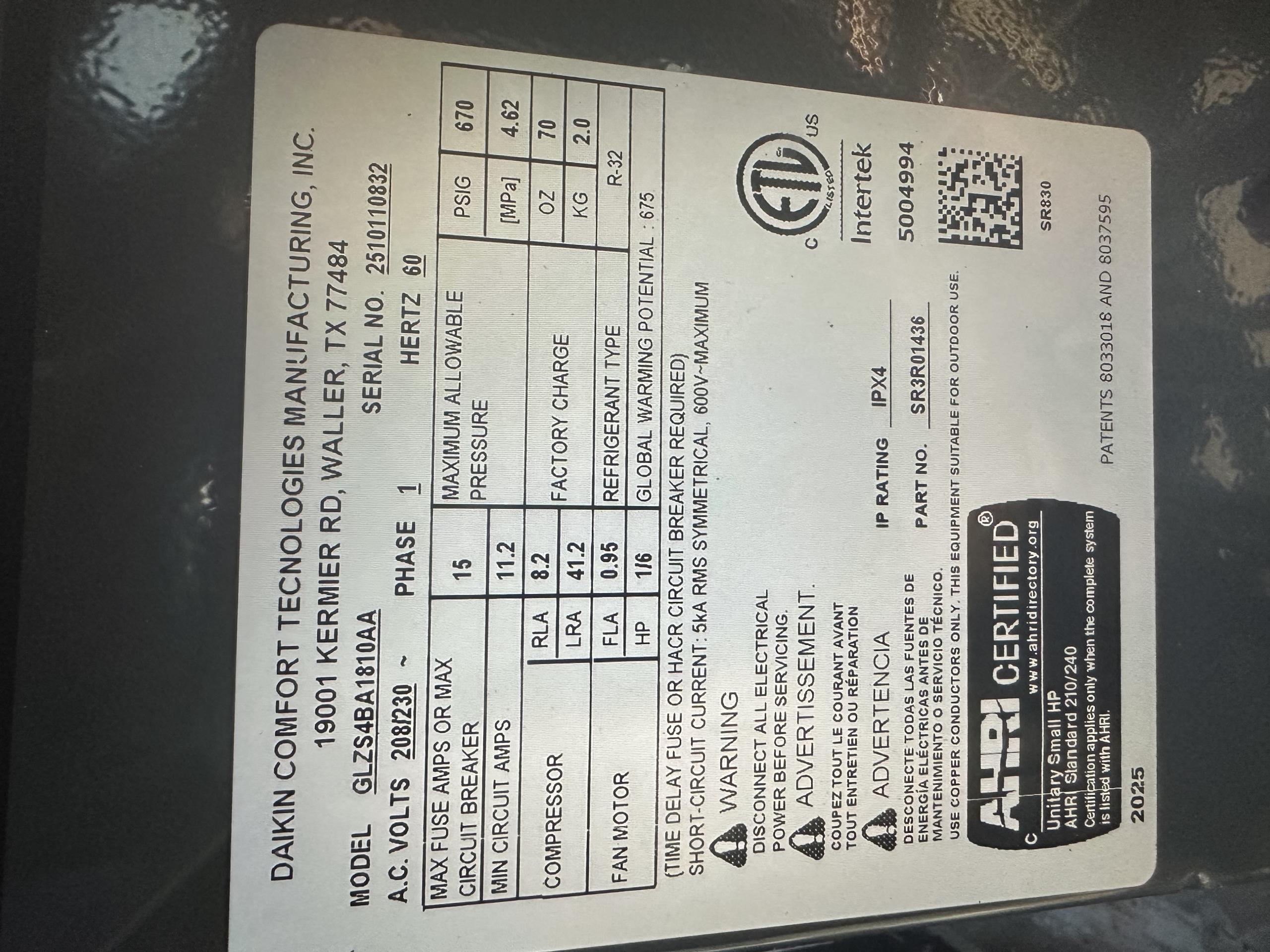 Fan coil