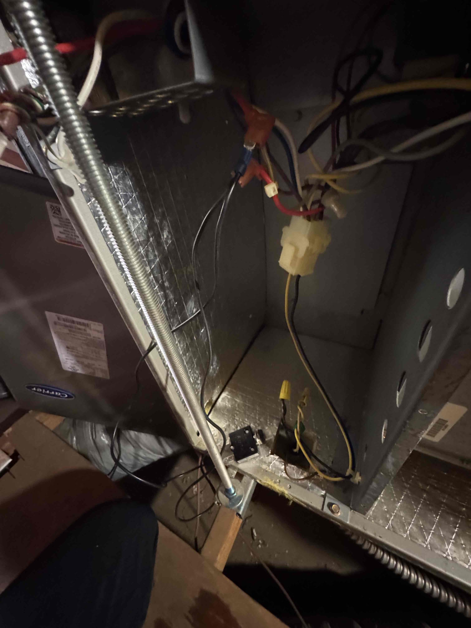 Upon arrival, I found the air handler non-operational. Conducting a diagnostic inspection, I identified a failed 3-amp low-voltage fuse on the control board as the issue. I replaced the blown fuse and tested the system. The air handler started and operated normally. I monitored the system for a period to ensure stability and no further issues were detected. My recommendation is to replace the 3A fuse and continue monitoring the system's performance.