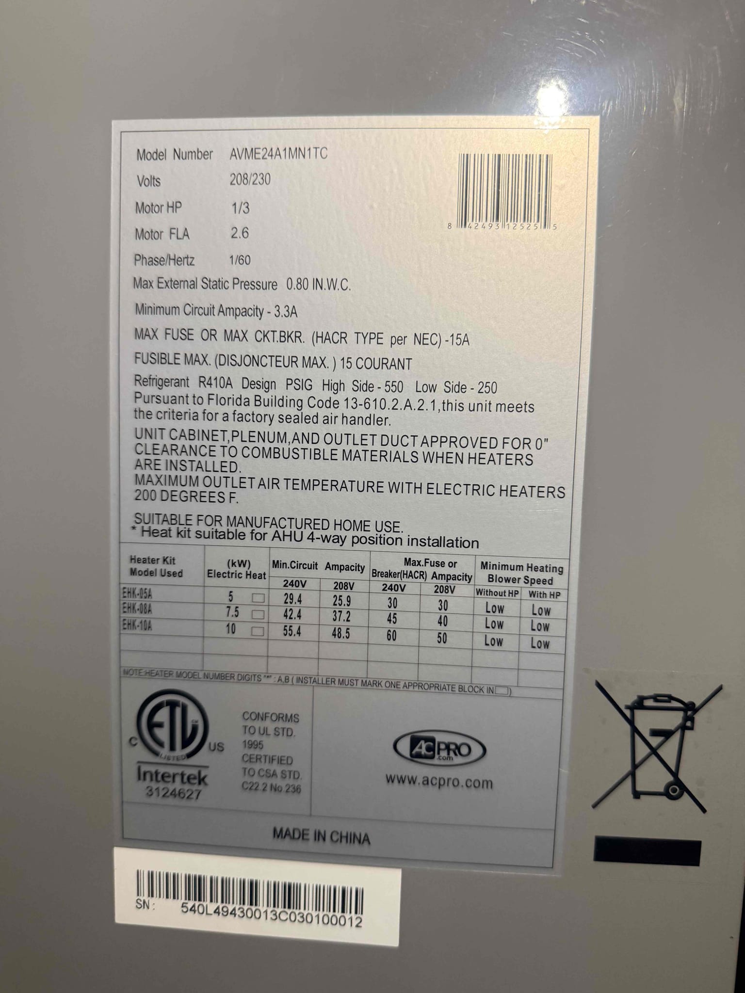 I conducted a comprehensive inspection of the system. The air handler's blower motor and evaporator were found to be exceptionally clean. The control board displayed no burn marks and was in excellent condition. The line set around the air handler was intact with no visible cracks. After one minute of operation, the temperature difference was measured at 15 degrees, indicating optimal performance. The condenser unit's control board, coil, and blower motor were all in good shape. However, the disconnect box lacked a surge protector, which is advisable for protection. Additionally, the line set insulation was beginning to crack and will require replacement. Apart from these issues, the system is functioning properly. I conducted a comprehensive inspection of the system. The air handler's blower motor and evaporator were found to be exceptionally clean. The control board displayed no burn marks and was in excellent condition. The line set around the air handler was intact with no visible cracks. After one minute of operation, the temperature difference was measured at 15 degrees, indicating optimal performance. The condenser unit's control board, coil, and blower motor were all in good shape. However, the disconnect box lacked a surge protector, which is advisable for protection. Additionally, the line set insulation was beginning to crack and will require replacement. Apart from these issues, the system is functioning properly.