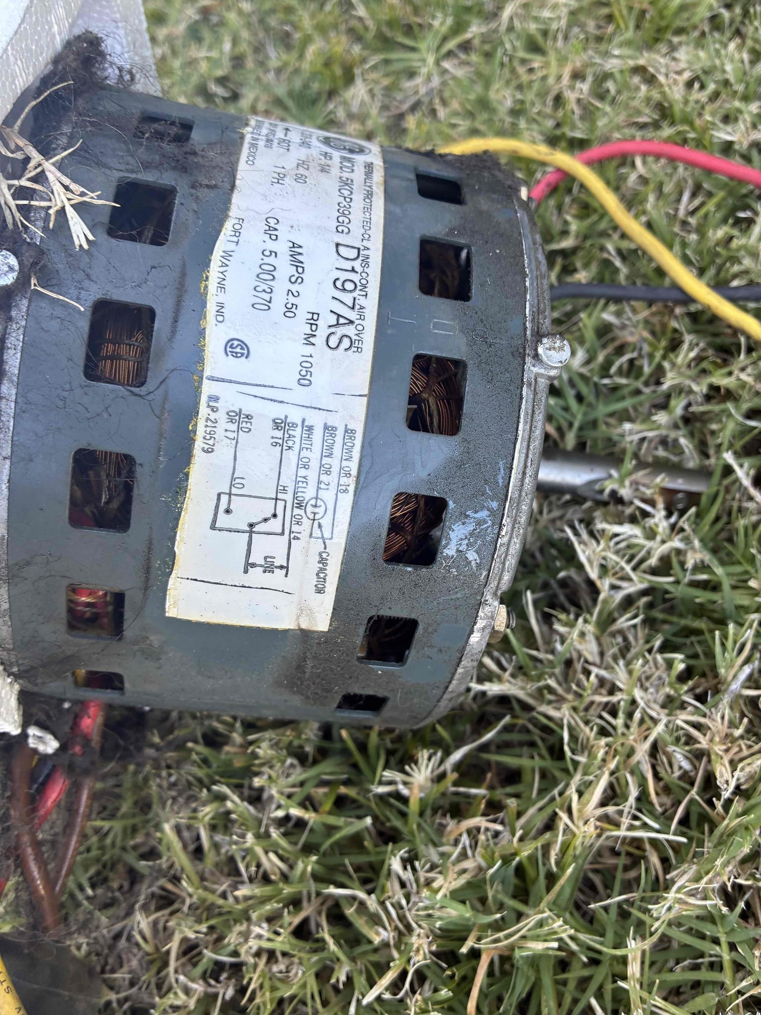 Upon inspection, the downstairs air handler exhibited a loud thumping noise. The blower motor was leaking oil and heavily clogged with dust. Given the system's age, replacing the blower motor and cleaning the assembly is a temporary fix. For the upstairs system, low refrigerant readings indicate an active leak. Adding refrigerant and sealant is a temporary solution, but replacement is recommended due to the system's age and refrigerant type. Upon inspection, the downstairs air handler exhibited a loud thumping noise. The blower motor was leaking oil and heavily clogged with dust. Given the system's age, replacing the blower motor and cleaning the assembly is a temporary fix. For the upstairs system, low refrigerant readings indicate an active leak. Adding refrigerant and sealant is a temporary solution, but replacement is recommended due to the system's age and refrigerant type.