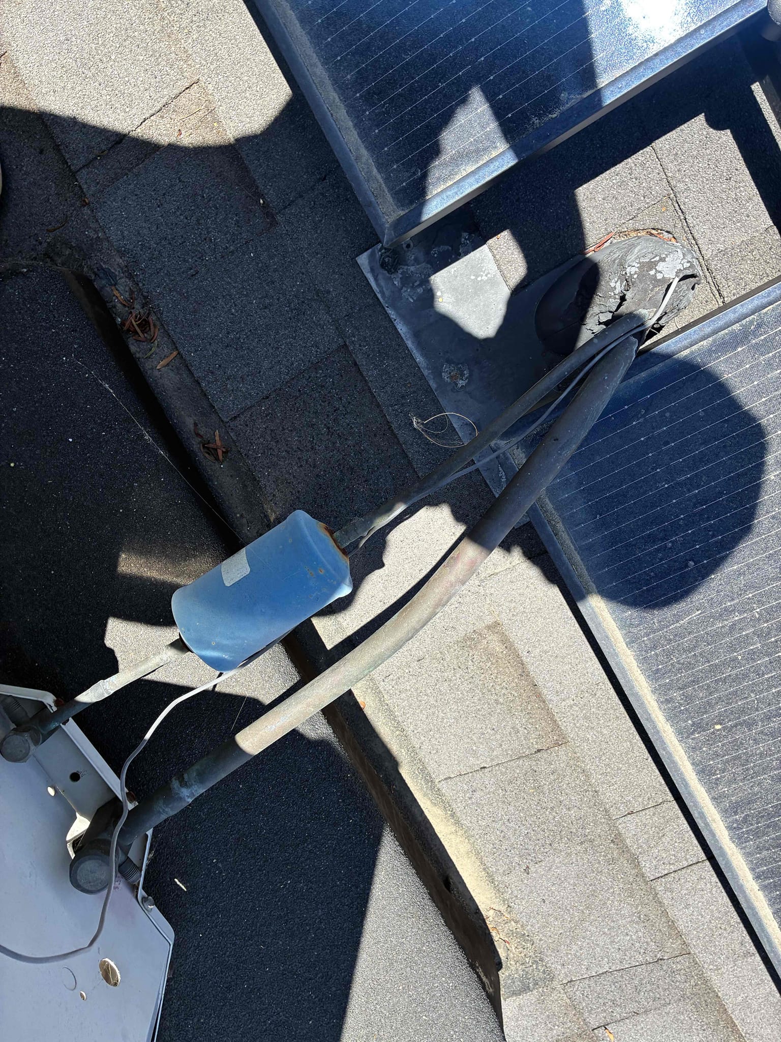 During the service, I addressed a water leak issue in the kitchen area system. The condensate drain line was heavily clogged with orange buildup, hindering drainage. Additionally, the outdoor condenser coil was dirty and obstructed, severely limiting airflow. This condition caused the system to work harder, leading to excess condensation and potential water overflow. I cleared the drain line, thoroughly cleaned the condenser coil, and rechecked the system to ensure proper operation and drainage.