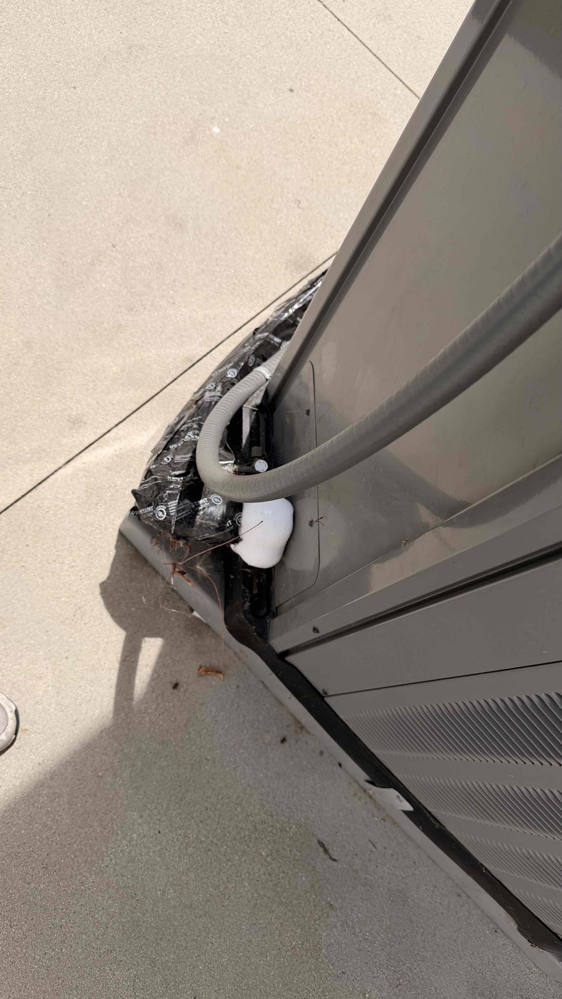 Upon inspection, I found that the suction side of the line set was frozen. I examined the air filters and discovered they were excessively dirty, which likely caused the freezing. I cleaned the filters thoroughly and ensured they were properly installed. Additionally, I checked the refrigerant levels and found them to be within the normal range. After addressing the dirty filters, the system began to function correctly, and the line set defrosted. This intervention restored optimal performance to the unit.