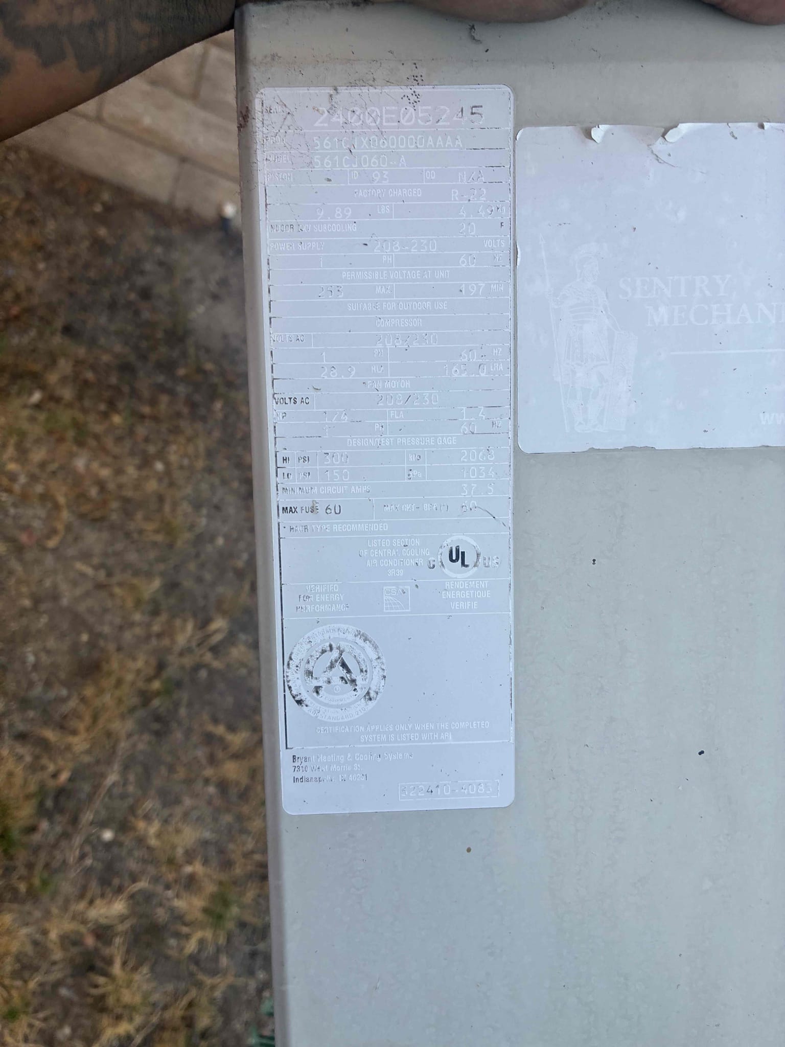 I was called to address a no-cooling issue with a 2000 A/C system. Upon inspection, I noticed the condenser fan motor was running backward. I opened the electrical compartment and identified a visibly swollen dual-run capacitor, indicating it had failed. I replaced the faulty capacitor with a new one and tested the system. The condenser fan started rotating in the correct direction, and the system resumed normal cooling operation. The failed capacitor was the root cause of the issue, and the system is now cooling properly. Given the equipment's age, approximately 25 years, I recommend continued maintenance to prevent future age-related component failures.