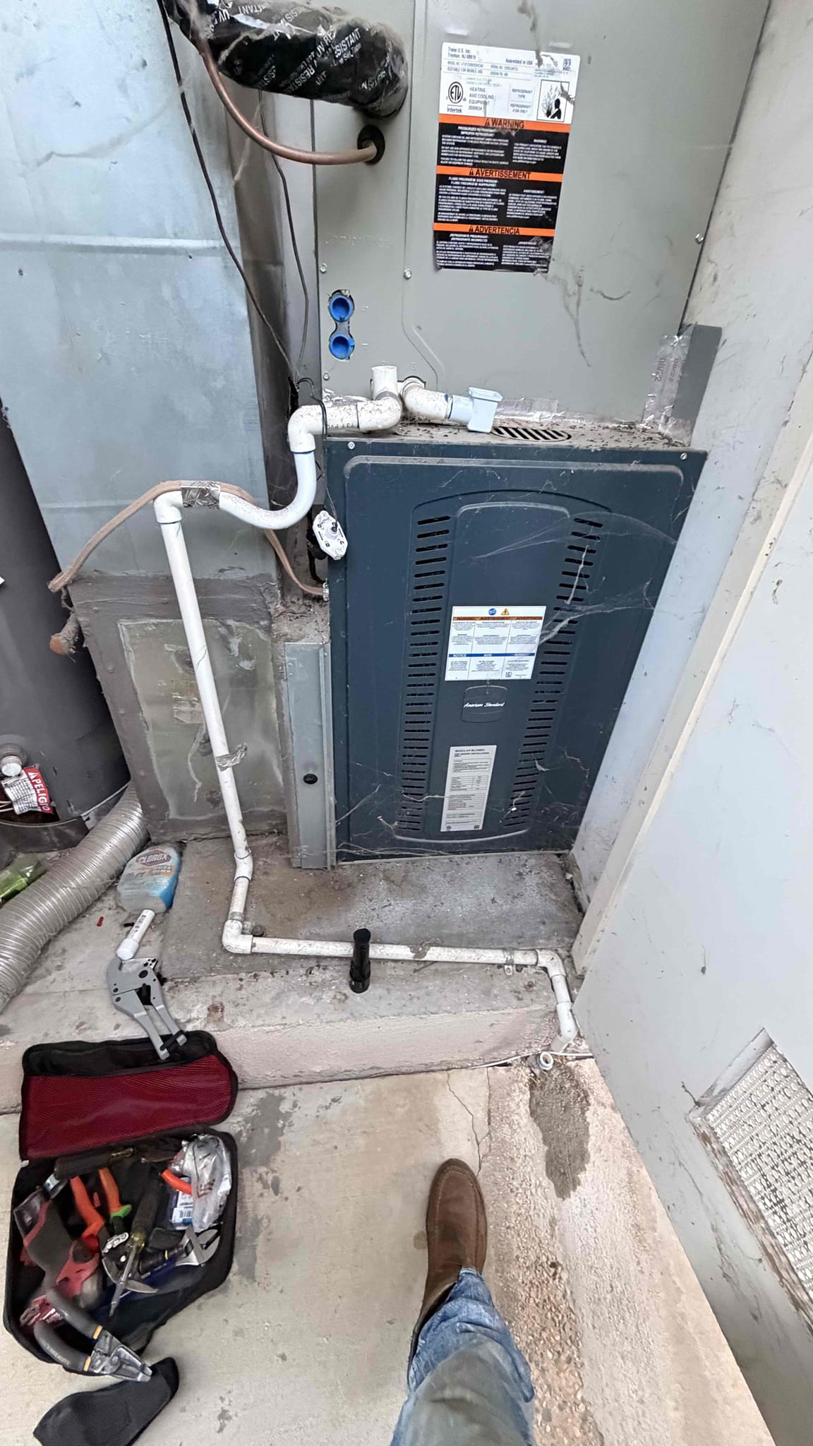 I successfully addressed the issue with the condensation line by first identifying the source of the blockage. Using specialized tools, I carefully detached the line from the air conditioning unit and inspected it for any debris or ice build-up. Once the blockage was located, I employed a high-pressure air compressor to thoroughly clear the line, ensuring that all contaminants were removed. After confirming the line was unobstructed, I reconnected it securely to the unit. Finally, I tested the system to verify that the condensation line was functioning correctly and that the air conditioning unit was operating efficiently. This meticulous process restored the system's performance and prevented potential future issues.