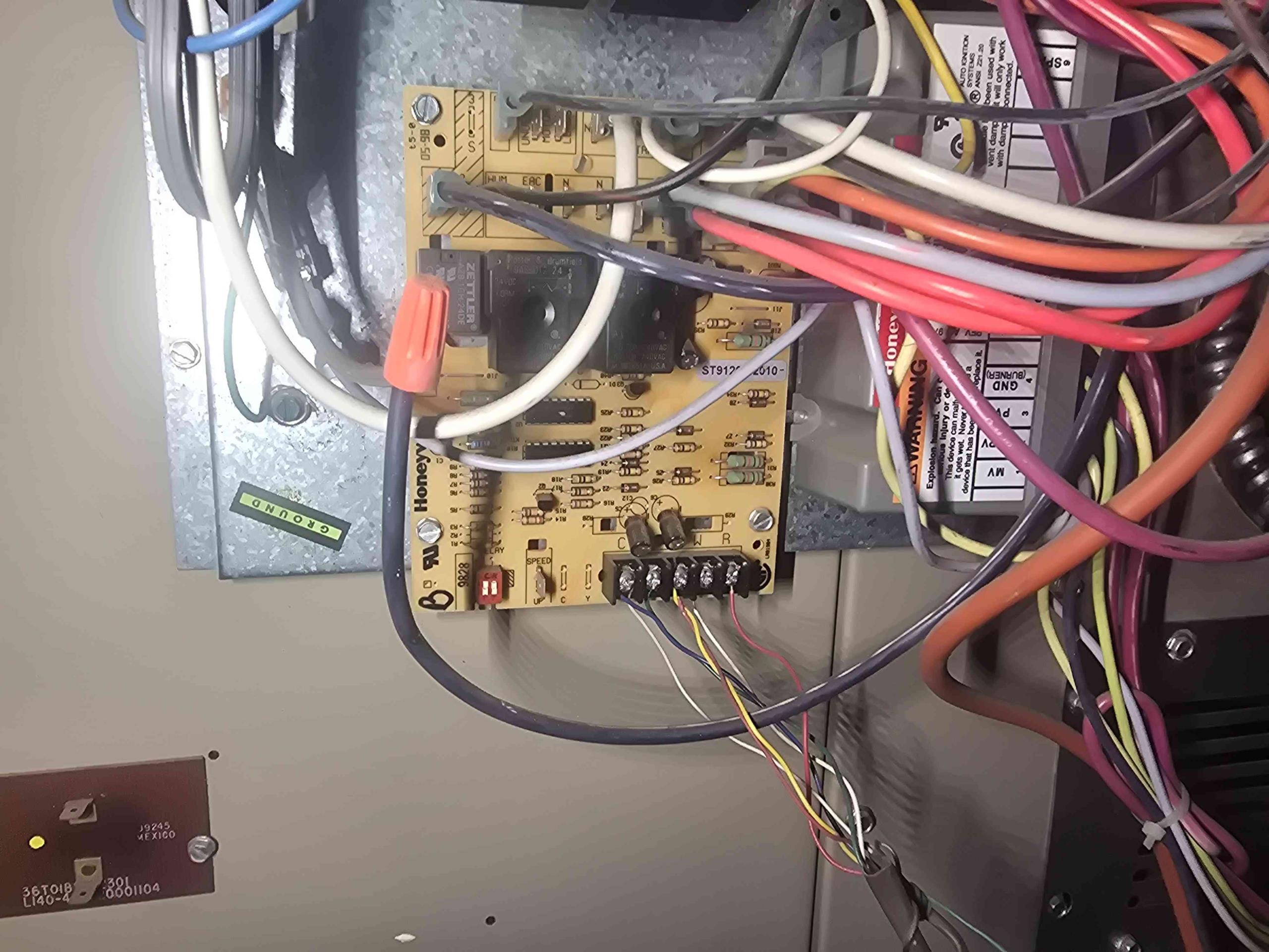 Upon inspection, the system was not cooling as requested. I cycled the system to cool and discovered that the blower motor on the furnace was not engaging. I checked the motor start capacitor and compared the indoor motor with a new starter. The furnace blower motor was found to be faulty. Considering the system's age, I recommended replacing the entire unit. An estimate will be provided. Upon inspection, the system was not cooling as requested. I cycled the system to cool and discovered that the blower motor on the furnace was not engaging. I checked the motor start capacitor and compared the indoor motor with a new starter. The furnace blower motor was found to be faulty. Considering the system's age, I recommended replacing the entire unit. An estimate will be provided.