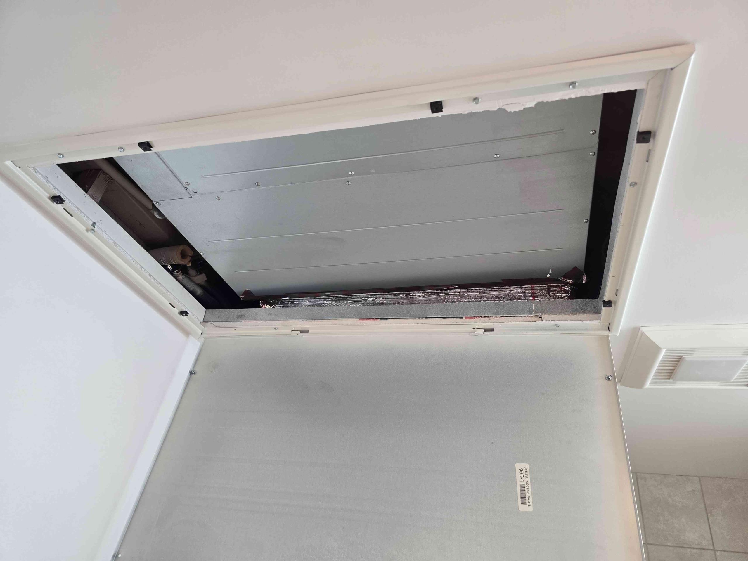 Upon arrival, the client reported that another company had charged the system with refrigerant, but it stopped working properly after a few days. She had noticed the outdoor unit thawing and took a picture as evidence. The system in question is a Fujitsu mini split, consisting of one wall unit and two ceiling fan coils connected via a single line set to the condenser. Upon inspection, I found the system to be severely low on refrigerant. I informed the client that a like-for-like replacement would be necessary. Additionally, I contacted Johnstone, who supplies Fujitsu systems, and learned that Fujitsu does not manufacture any branch boxes for the new refrigerant, necessitating a direct connection to the condenser. I also consulted with a Carrier representative, who confirmed that a Carrier system could replace the Fujitsu system but has strict requirements regarding the size of the line set.