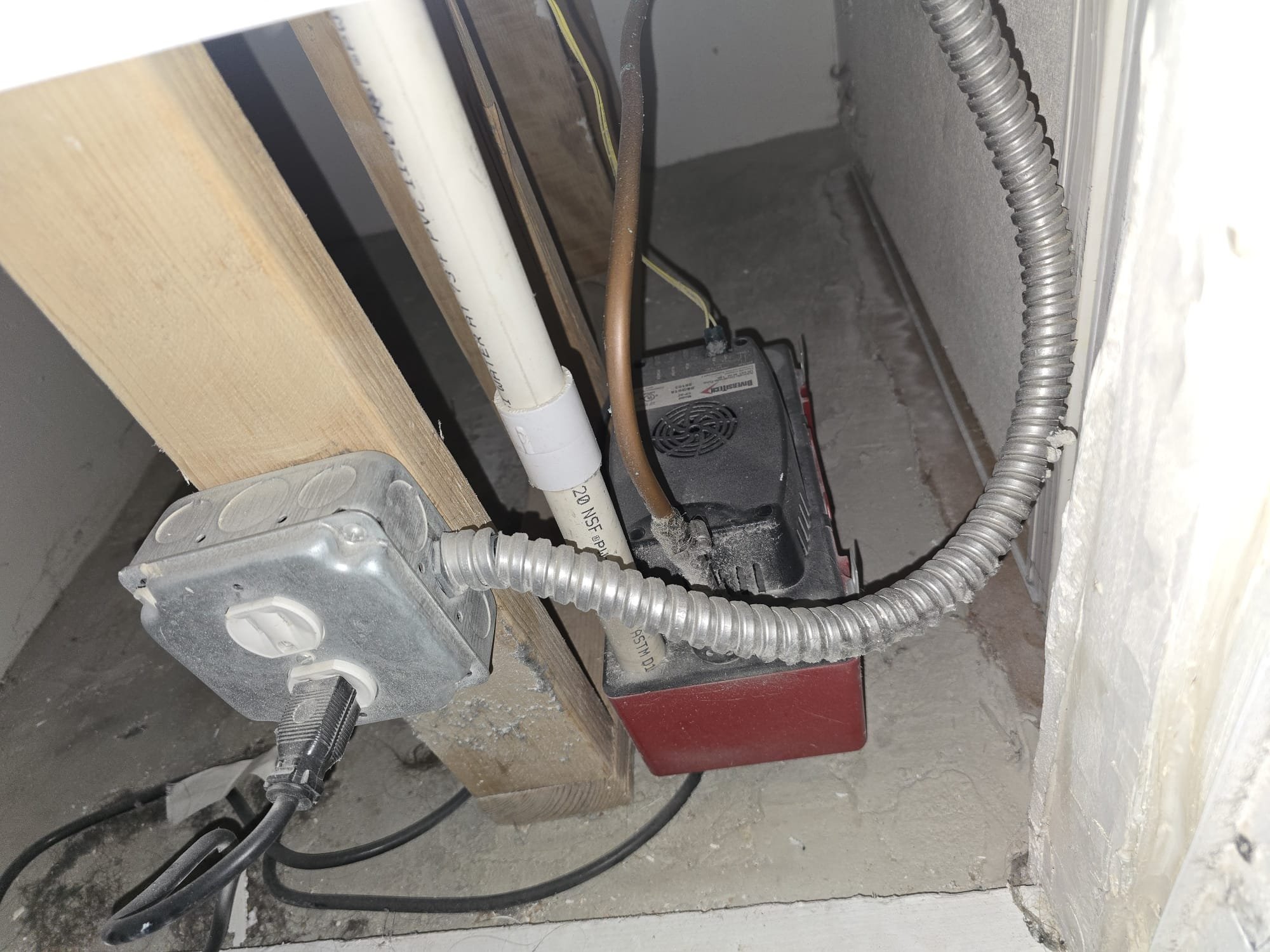 Upon arrival, the system was unresponsive when attempting to activate the cool mode. Upon inspection, the thermostat faceplate was found to be slightly disconnected, which was promptly reconnected. Additionally, water was discovered inside the secondary safety switch, which was removed and cleared. The primary condensate pump showed no error codes, and the main drain pan was not full. Given the ongoing home renovation, the air filter was found to be heavily clogged, prompting a recommendation to replace it with a new one and to maintain regular monthly replacements, especially post-construction. After cycling the system on cool, refrigerant pressures and temperatures were checked, revealing no other issues. A new filter was recommended to be installed, and the old one was left off the return grill due to its condition.