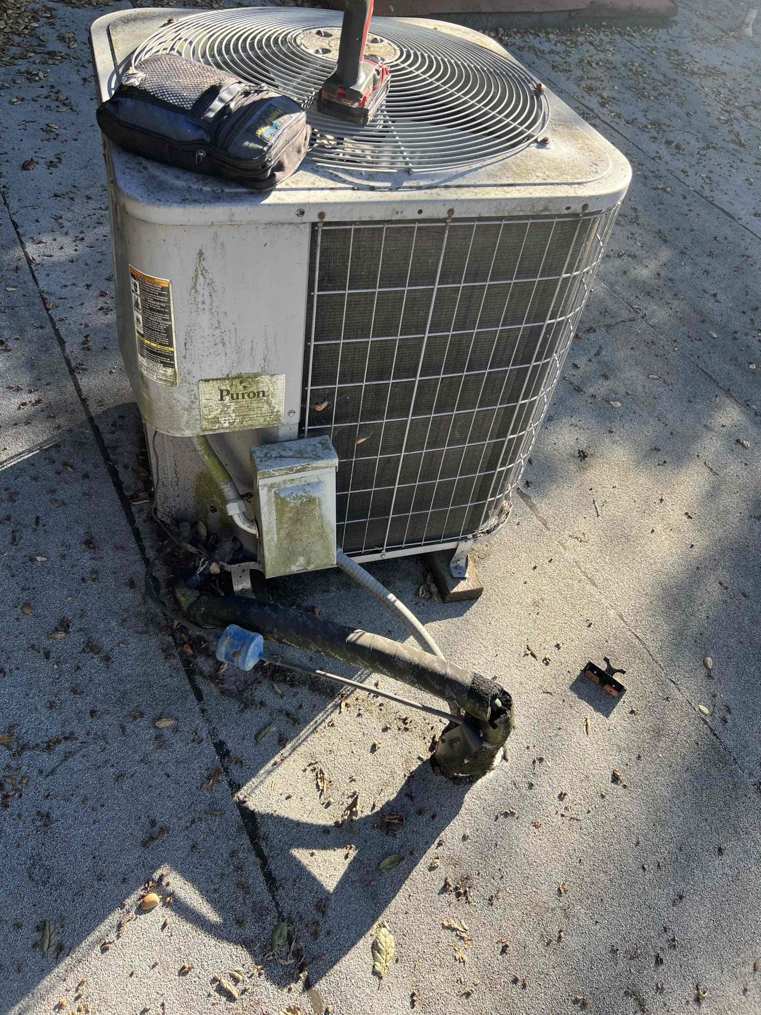 Upon inspection, I identified a 19-year-old HVAC system with a malfunctioning compressor. I thoroughly explained the system's age, wear, and the necessity for a replacement. I conducted a detailed assessment and provided a comprehensive estimate for a new, energy-efficient system. This included a breakdown of costs, potential savings, and the benefits of upgrading to a modern unit. The client appreciated the clear explanation and proceeded with the estimate.