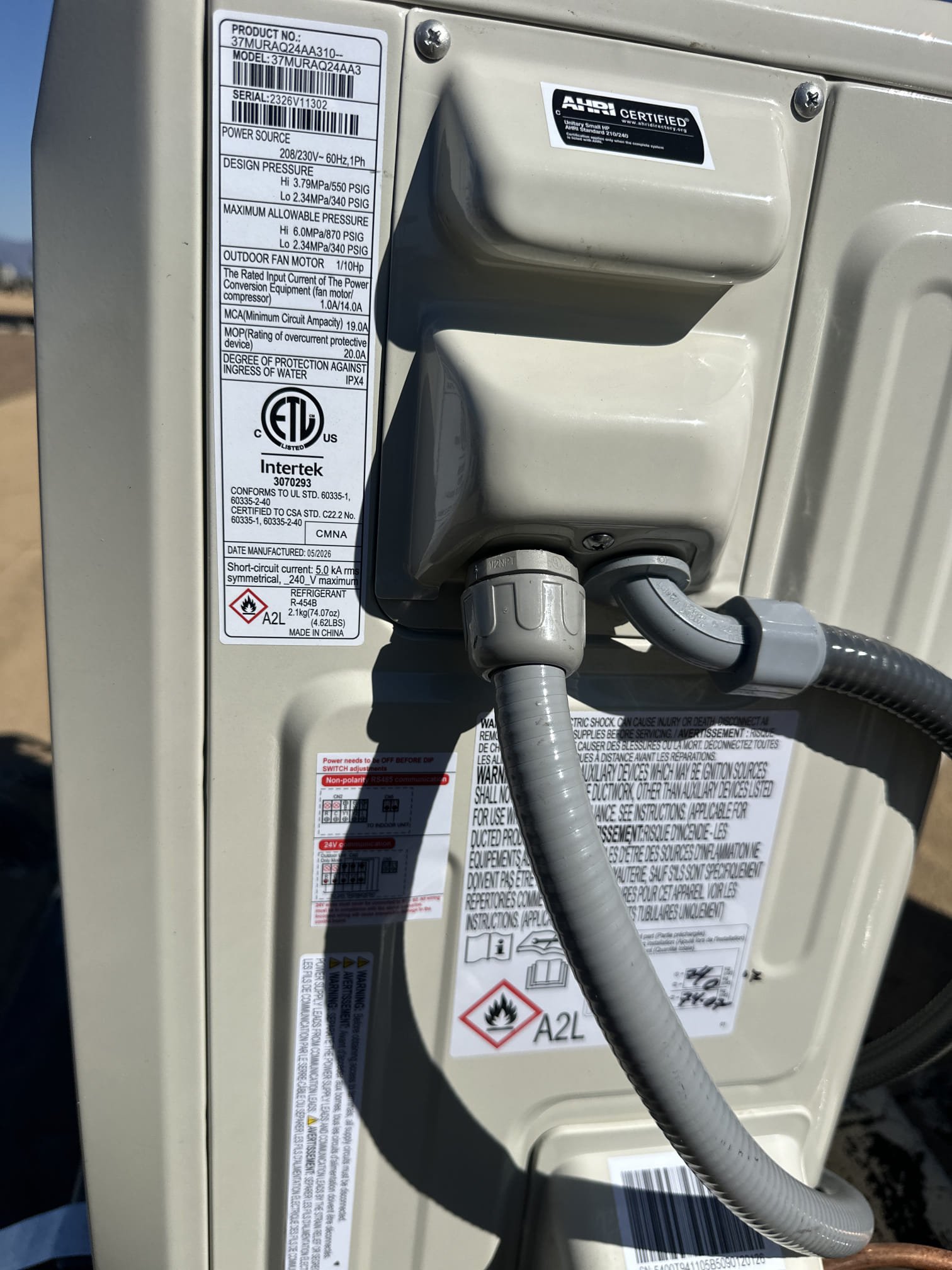 10% deposit, 70% upon crew arrival, and 20% upon equipment start-up.