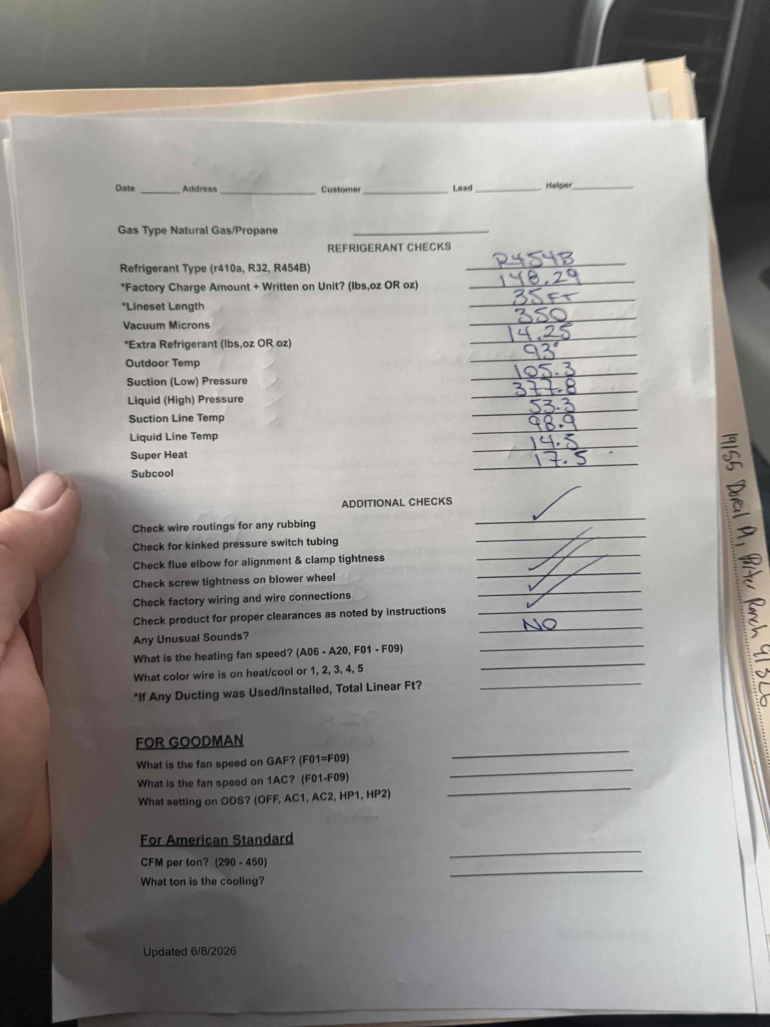 $1000 deposit, 70% upon arrival, and the balance upon startup. A 4% credit card fee applies. I installed a Carrier Comfort 4 TON Up To 15.2-18 SEER2 Inverter Heat Pump Condenser R454B, along with a Carrier Residential Warranty. The system includes a 4 TON 48K BTU Air Handler Unit with a Side Discharge R454B, dual voltage, and a WiFi Thermostat. Additional services included CAP GAS LINE, blow-out of the existing condensation line, condenser pad, disconnect box, electrical power whip, breaker, filter base, FAU power cord, flush line-set, insulated return cavity, supply plenum, SS2-Secondary Safety Switch, LA County Permit, and HERS Testing.