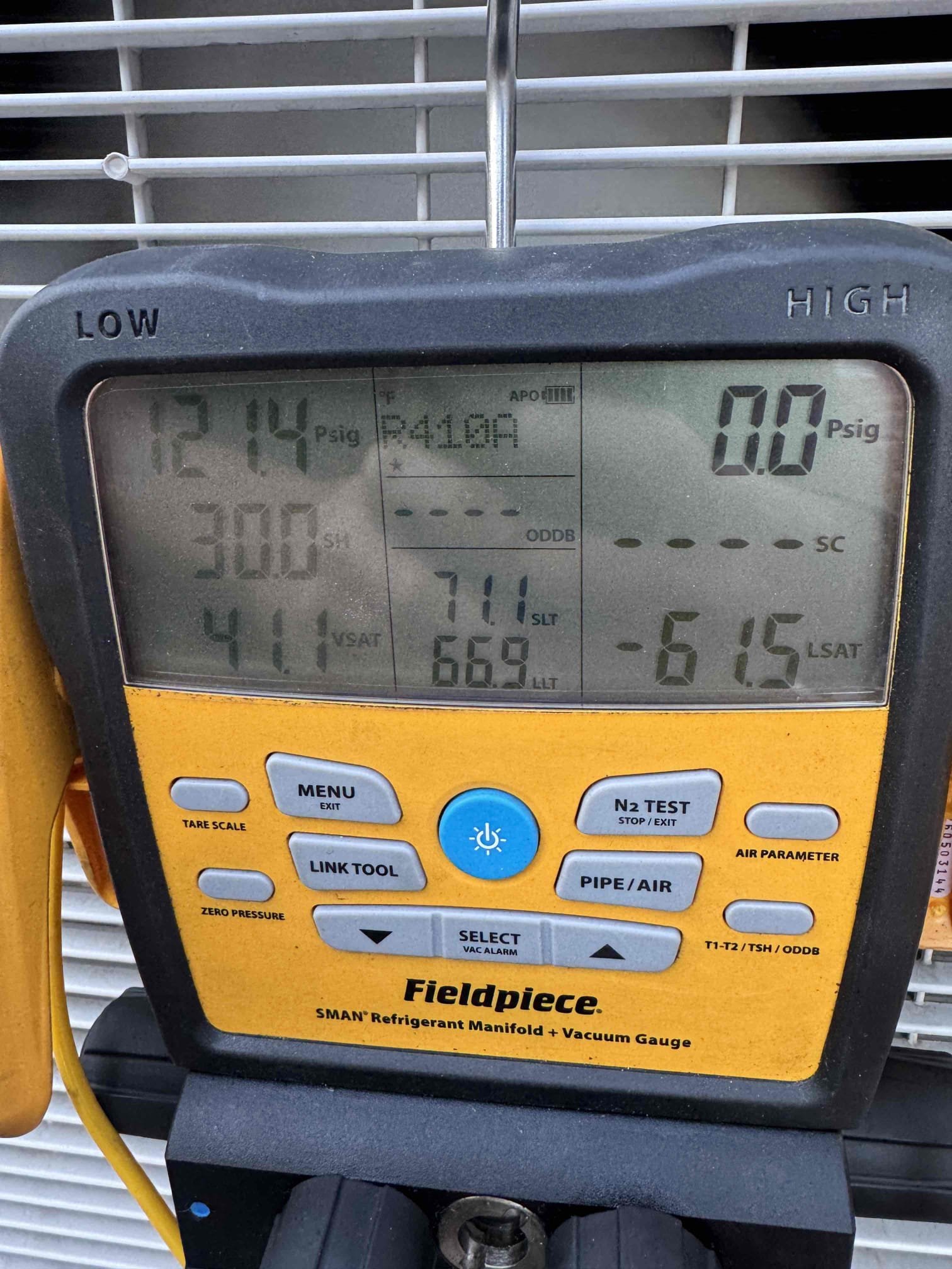 Payment was made via credit card, with a 3.5% fee, totaling $936 for the completed job. The task involved a temporary repair, akin to applying a Band-Aid, rather than a permanent solution. The system in question was an 8-year-old unit. Upon inspection, a refrigerant leak was identified as the primary issue. The payment structure included a 50% deposit upfront and the remaining 50% upon completion of the work. The repair addressed the leak, ensuring the system's temporary functionality was restored. However, it is important to note that this is not a long-term fix and further attention may be required in the future.