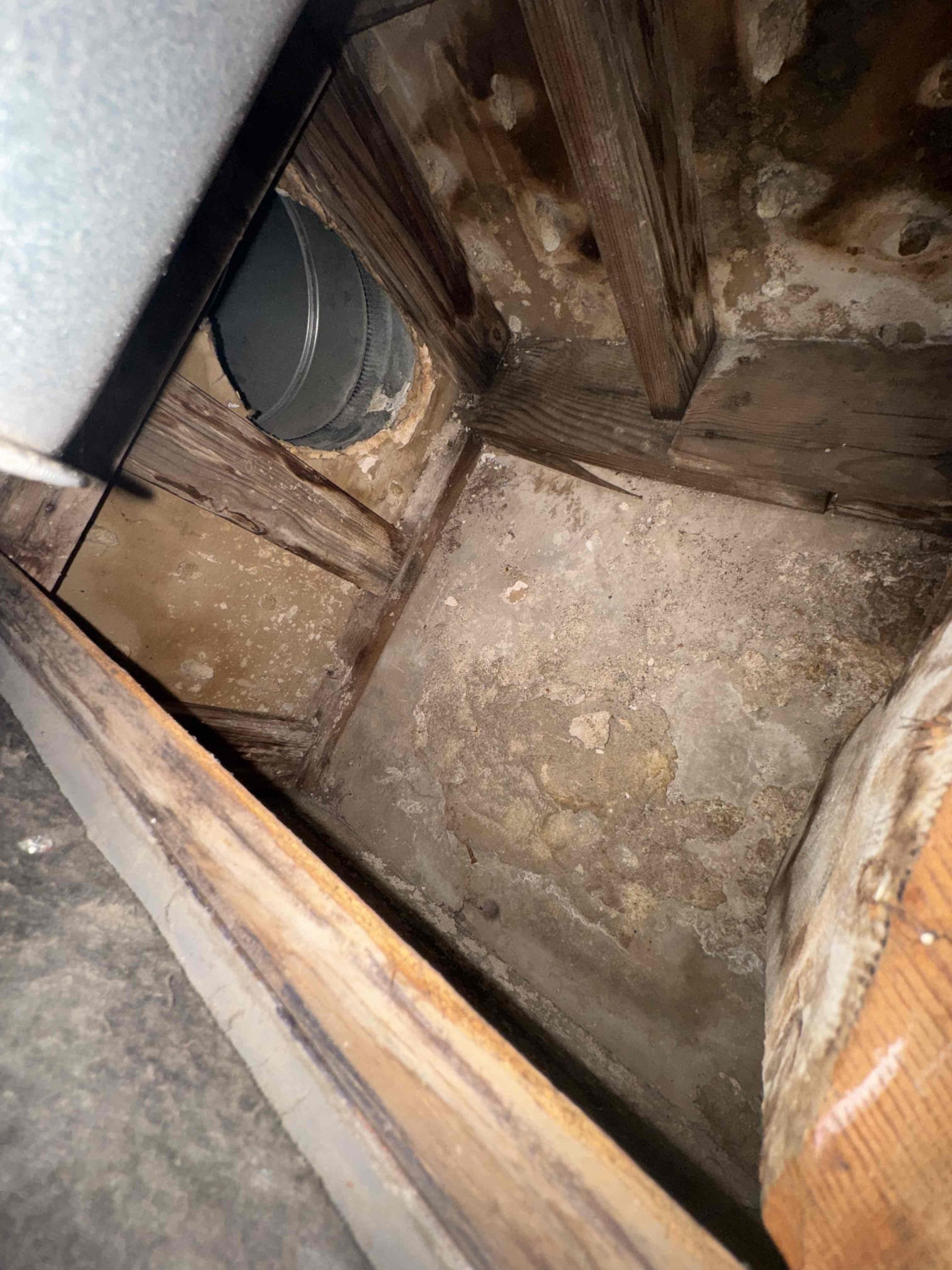 I inspected the HVAC system at the homeowner’s request. The indoor setup includes a Lennox EL180 furnace from September 2019 and an ADP evaporator coil from January 2021. The return-air arrangement was found to be undersized and restrictive. The homeowner wants to enlarge the return grille for better airflow. The current furnace and evaporator coil are sideways in the closet, with the blower/return side open. They also wish to relocate and rotate the equipment 90 degrees for better service access and return-air configuration. This would require reworking the return box, supply plenum, duct connections, refrigerant lines, condensate drainage, gas piping, electrical connections, furnace venting, equipment platform, and closet opening. No modifications were made during this visit.
