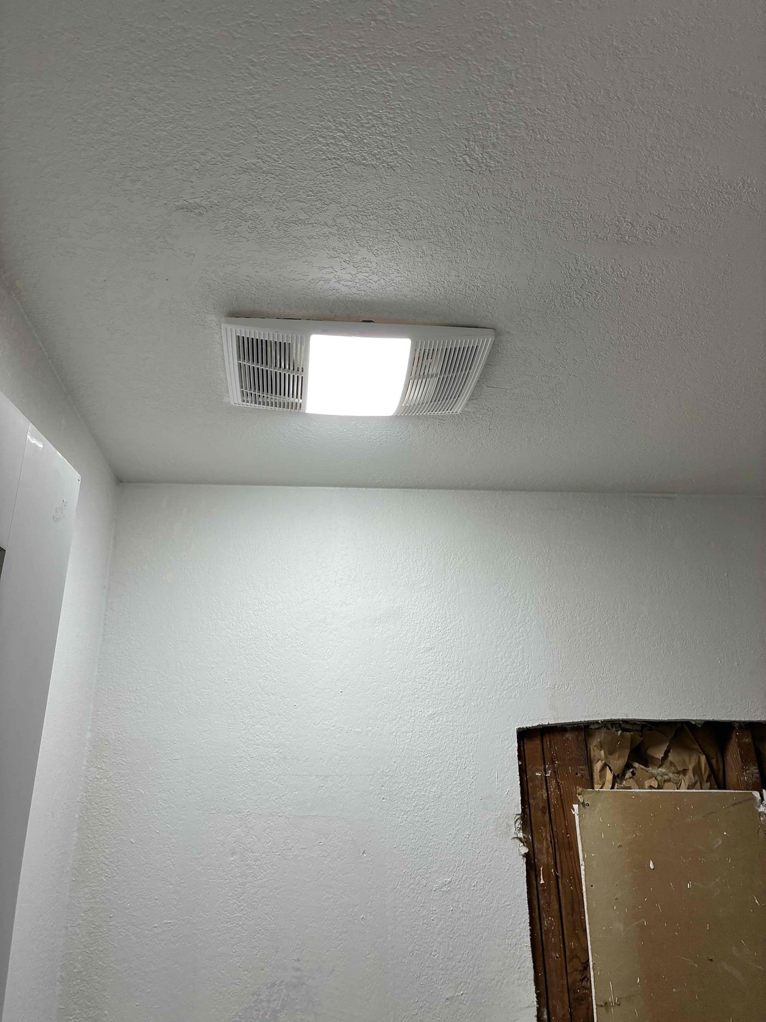 Estimate for bathroom exhaust fan install with permit : mechanical / hvac 