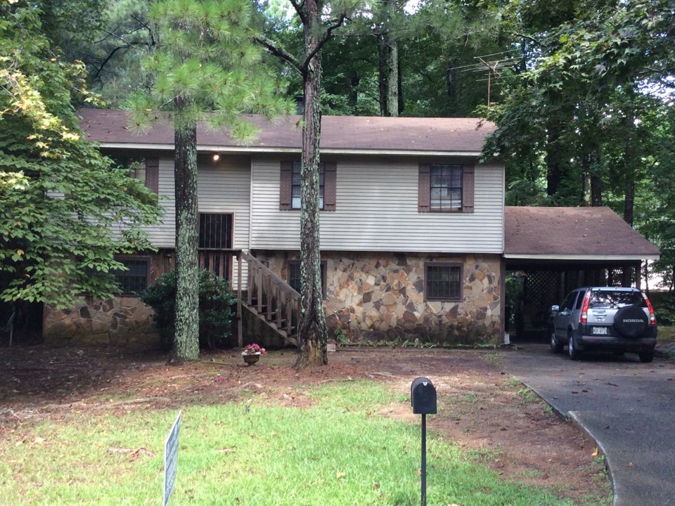 Lithonia, GA - Roof replacement done in cedar brown color shingles Lithonia, GA - Roof replacement done in cedar brown color shingles