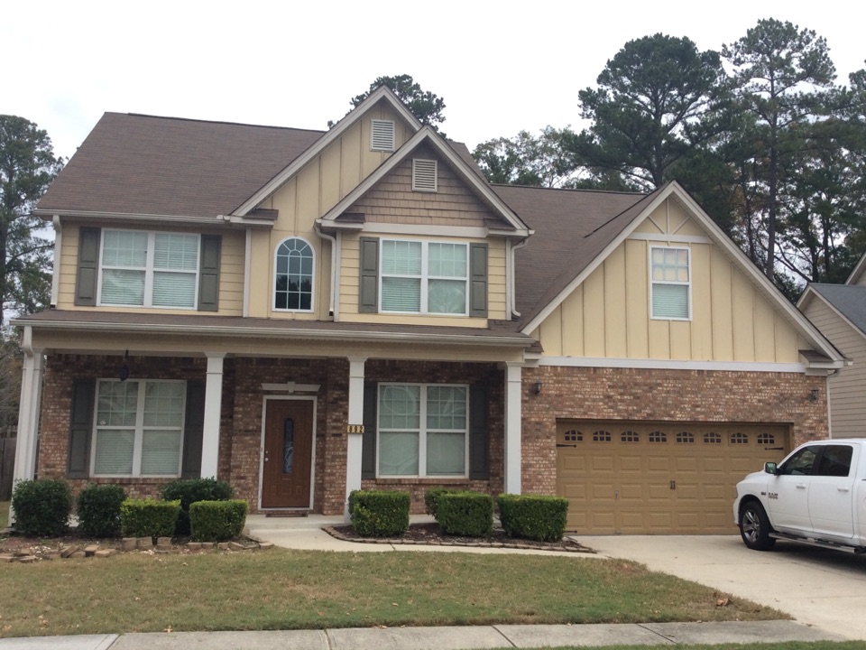 Lawrenceville, GA - Ruth replacement done in Heatherblend color shingles Lawrenceville, GA - Ruth replacement done in Heatherblend color shingles