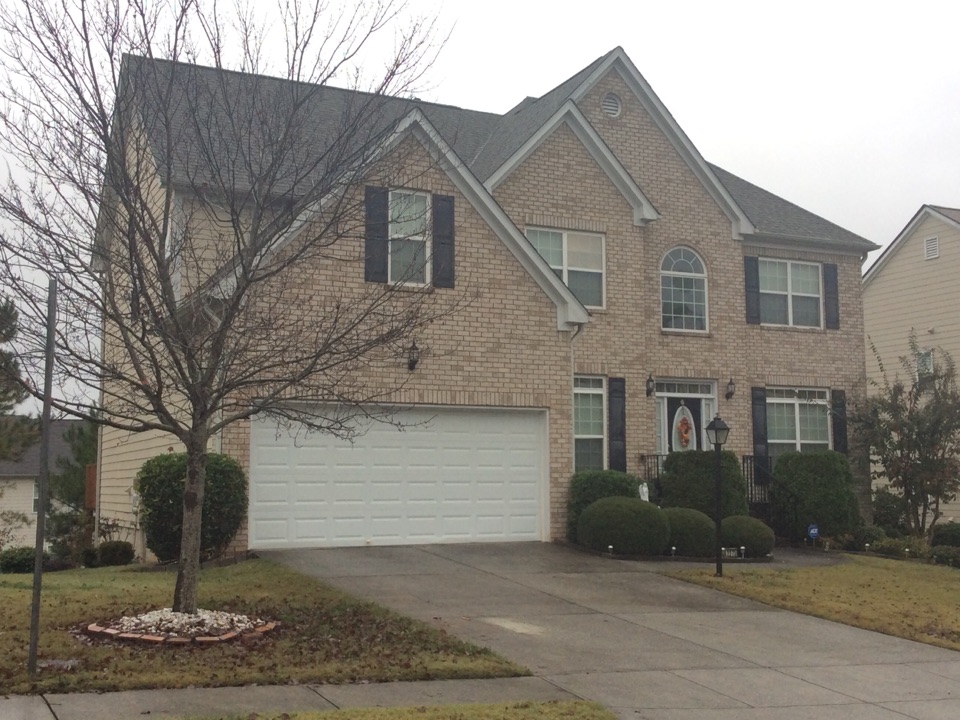 Loganville, GA - Roof replacement done in Weatherwood color shingles Loganville, GA - Roof replacement done in Weatherwood color shingles
