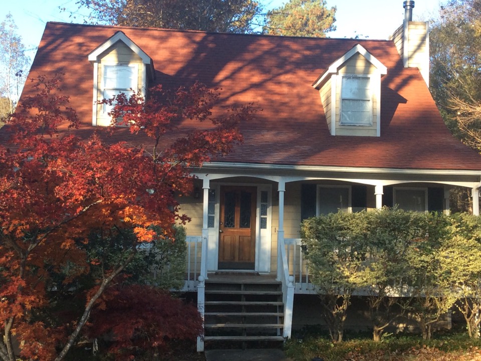Powder Springs, GA - Roof replacement done in red tile blend color shingles Powder Springs, GA - Roof replacement done in red tile blend color shingles