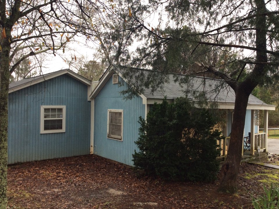 Conyers, GA - Roof replacement done in Moire black color shingles Conyers, GA - Roof replacement done in Moire black color shingles