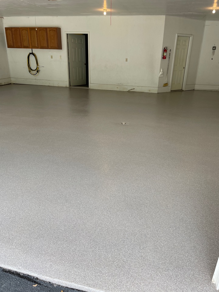 Seal day on this 800 sq ft job