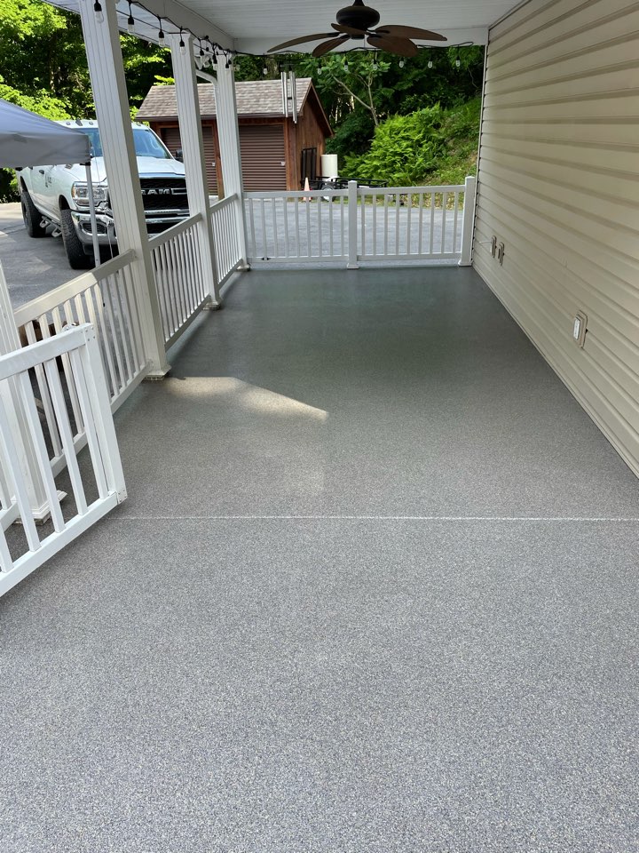 Another patio knocked out with Graniflex 
