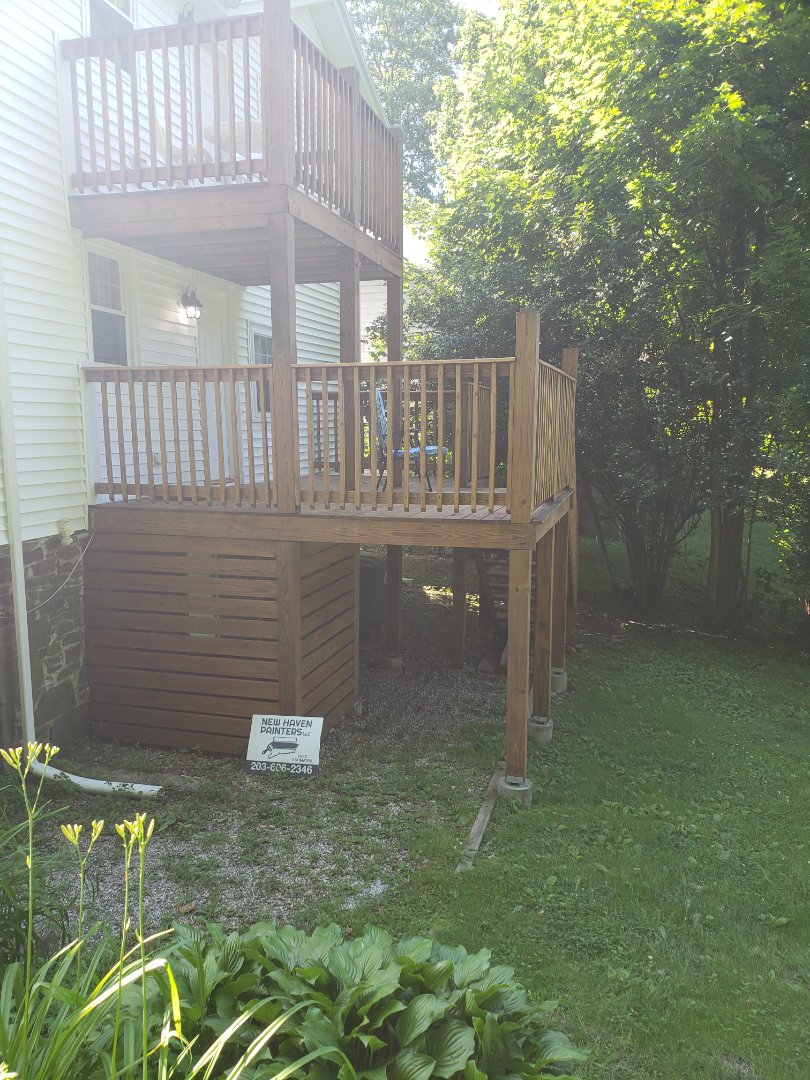 Deck Staining 
