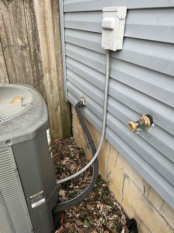 Responded to no heat complaint on 20+ year old heat pump system. Diagnosed failed contactor in outdoor unit preventing proper heat cycle. Removed debris from around outdoor unit, inspected electrical connections, and replaced worn contactor. System now operating properly with restored heating function.