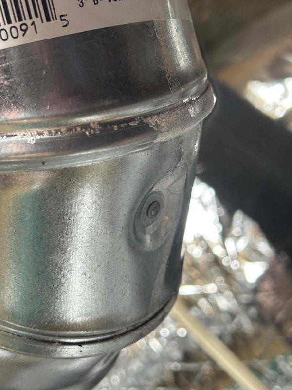 Conducted inspection of current gas water heater installation in bathroom closet. Customer expressed interest in tankless conversion. Examined existing ventilation system and ductwork, noting wear at connection points. Evaluated space constraints and current gas line configuration to determine feasibility of tankless installation. Will provide detailed estimate for both tank replacement and tankless conversion options.