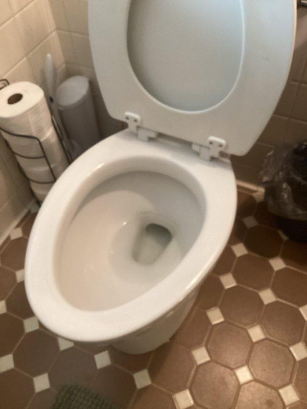 Conducted plumbing inspection as requested per PSA. Examined bathroom fixtures, including sink and toilet. Noted minor reddish discoloration around sink drain that may require future attention, but all fixtures currently functioning normally with no active leaks observed.