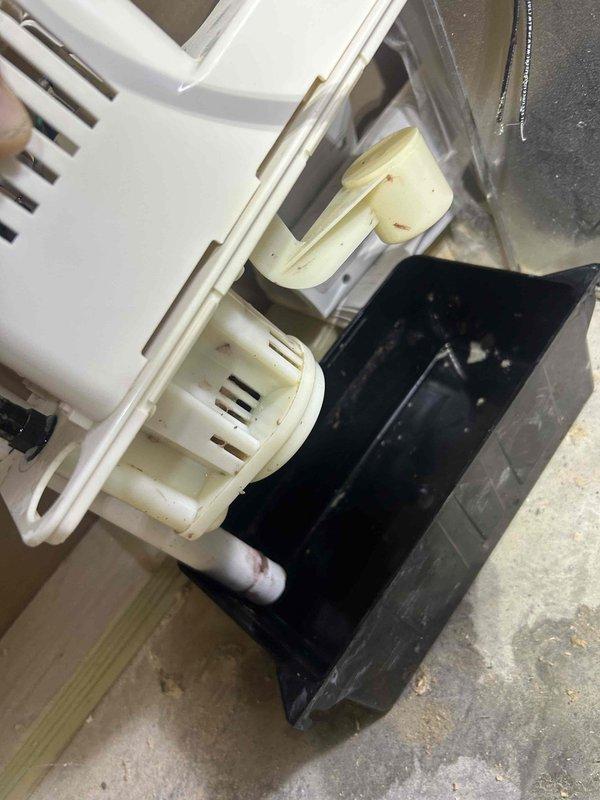 Performed Care Plan Tune Up on heat pump and air handler system. Conducted electrical diagnostics using Fluke 376 FC clamp meter, verifying proper voltage and amperage readings at the circuit panel. Inspected condensate drainage system, confirming proper function of drain pan and associated plumbing components with no signs of blockage or overflow.