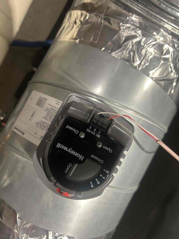 Diagnosed intermittent auxiliary heat activation issues on a 6-year-old Climate Master geothermal system still under parts warranty. Verified system was originally configured for single-stage operation despite being a two-stage unit and identified voltage discrepancy between terminal sides (24V right side, 16V left side). Replaced thermostat with compatible Vision Pro 8000 model and reconfigured control board for proper two-stage operation to resolve premature auxiliary heat calls.