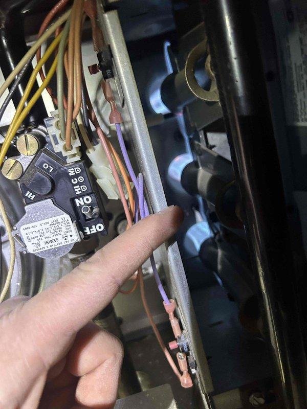 Performed Care Plan Tune Up on dual heat pump/air handler systems located in attic. Inspected and documented dirty return air grille showing dust accumulation on metal slats. Conducted electrical component inspection of control board connections and relays, verifying proper wire connections and switch functionality. Customer provided filters for service.
