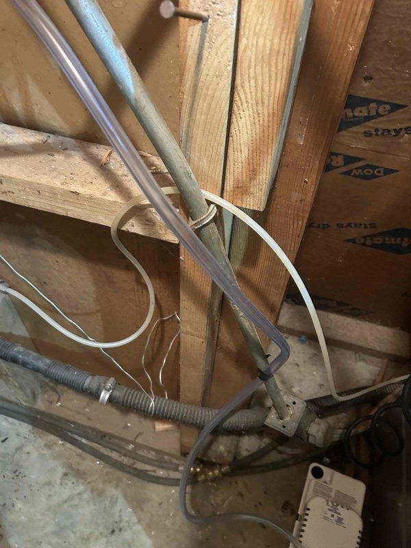 Successfully installed a Lennox ML196UH090XE48CK 90,000 BTU gas furnace with 96% efficiency rating, including a new Honeywell FocusPro programmable thermostat and Lennox basebox. Completed installation of new 3" flue piping to exterior while maintaining minimum clearances, reconnected to existing cooling coil, and properly disposed of old equipment in compliance with LFUCG permit requirements.