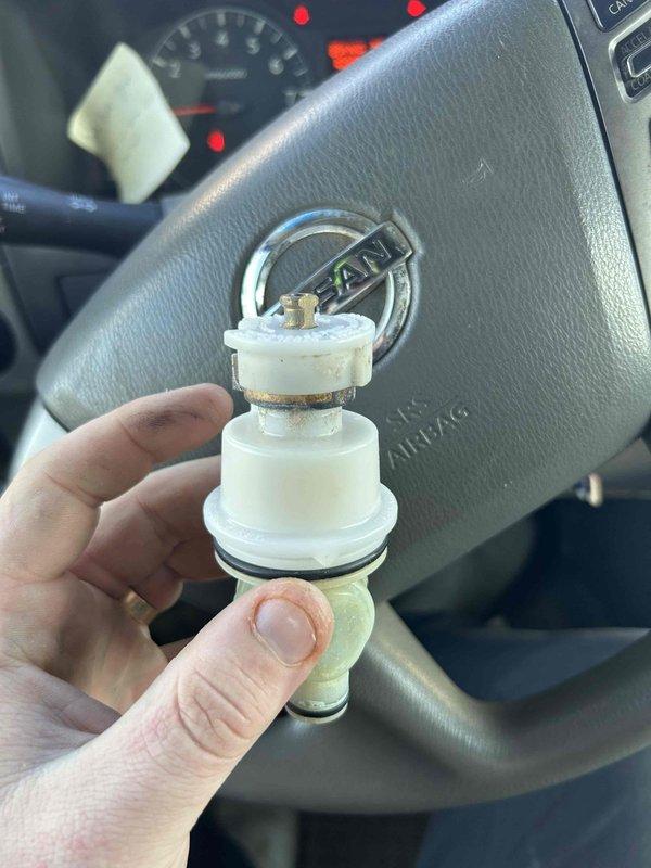 Responded to service call for shower in master bath with dual issues: leaking/dripping and lack of hot water. Diagnosed faulty valve cartridge as the root cause of both problems. Replaced defective valve cartridge with new component, restoring proper temperature control and eliminating the leak.