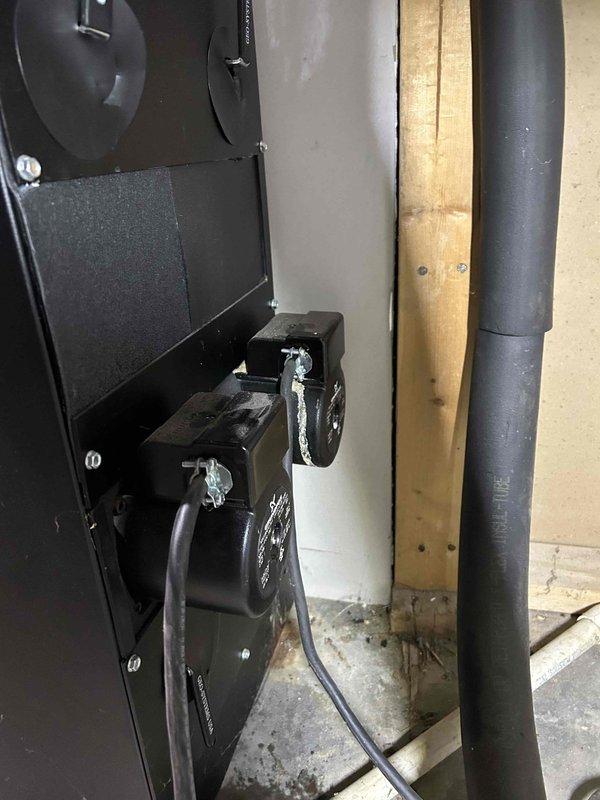 Responded to no-heat call for 8-year-old geothermal system displaying "water flow" error. Diagnosed failed circulation pump preventing proper loop flow. Replaced defective pump and purged air from system. System restored to normal operation with proper flow rates and heat production verified.
