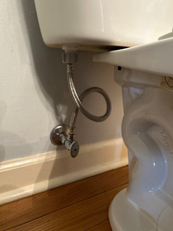 Successfully completed toilet replacement service per ALCollect requirements. Installed new white porcelain toilet with proper water supply connections using braided stainless steel supply line. Final inspection confirmed proper installation with no leaks and fully operational fixture.