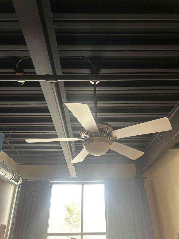 Responded to service call for non-functioning ceiling fan and lighting issues. Diagnosed and repaired faulty wiring connections in junction box above fan, restoring proper operation of wall switch controls. Additionally, replaced defective track lighting components, returning all lighting fixtures to full functionality.