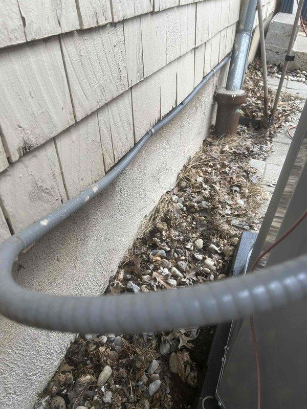 Completed installation of a complete HVAC system including Bryant 60K BTU 92% Gas Furnace, 3-ton 14.3 SEER2 AC Unit, 3-ton Evaporator Coil, and Digital Thermostat. Installation included all necessary connections, safety components, and proper leveling of equipment; system was tested for proper operation with SS2 Coil Drain Safety Water Sensor verification.